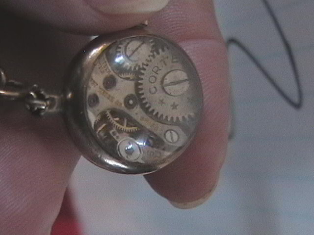 back of Cortebert watch