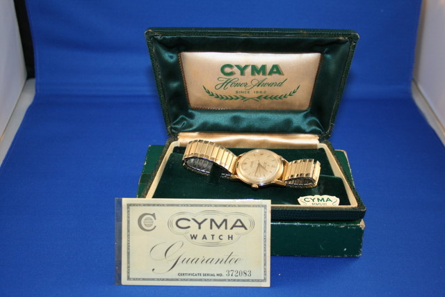 Cyma wristwatch