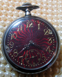 Longines Red Pocket Watch2