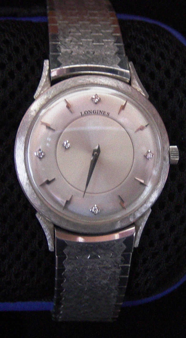 men's Longine wristwatch