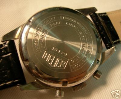 heuer vintage back