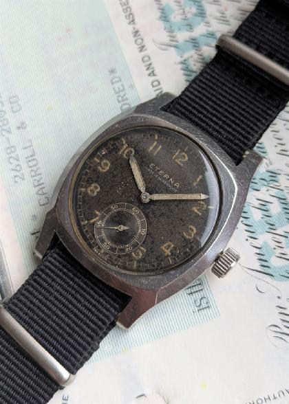 Eterna Czech Military Military Watches: rx1535