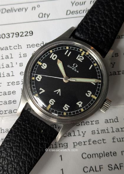 Omega British RAF 53 Military Watches: rx1536